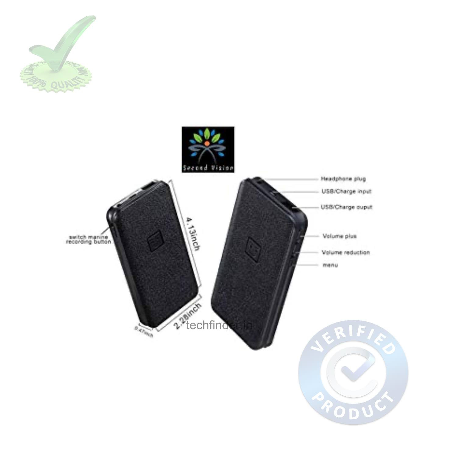 32GB Long Time Spy Hidden Voice Audio Recorder in Power Bank