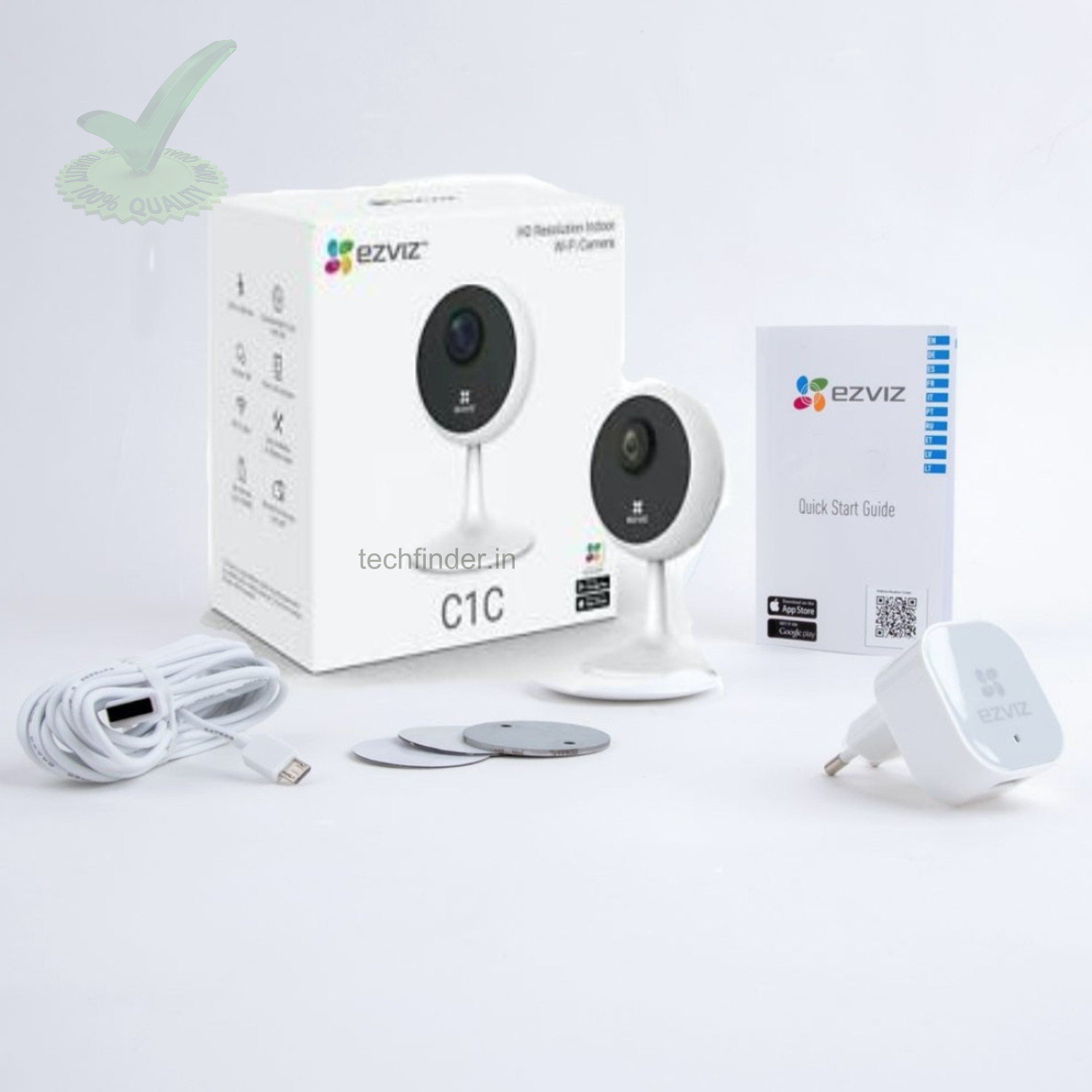 Ezviz C1C 1080p HD Resolution Indoor Wi-Fi Spy Camera
